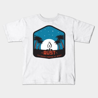 Rust: Night time Kids T-Shirt